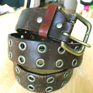 American Eagle Brown leather belt
